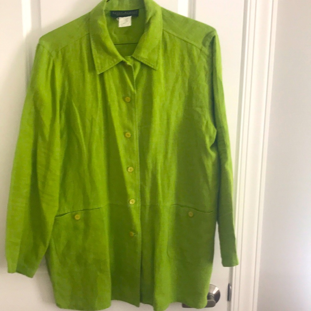 Harve Bernard size L linen jacket